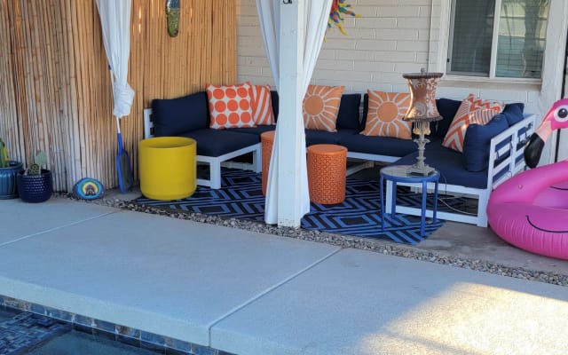 Beautiful master suite with your private patio and shared pool.  - Picture 19