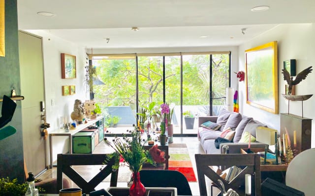 Chic & Cozy Room with amazing private Rooftop in the Heart of Gay CDMX - Picture 4