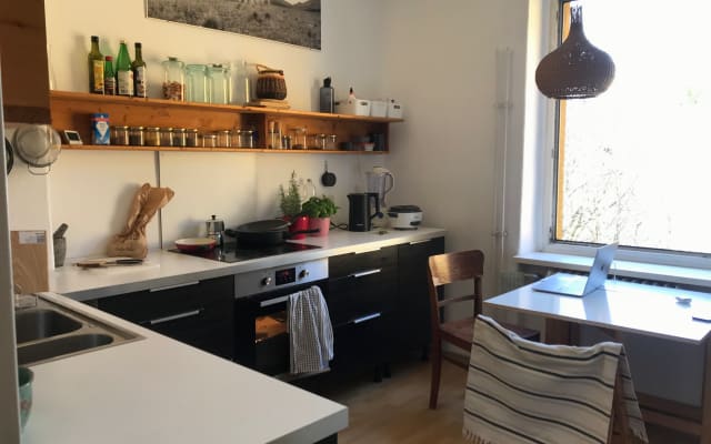 Top floor apartment, central Kreuzberg (Grimmstr.)