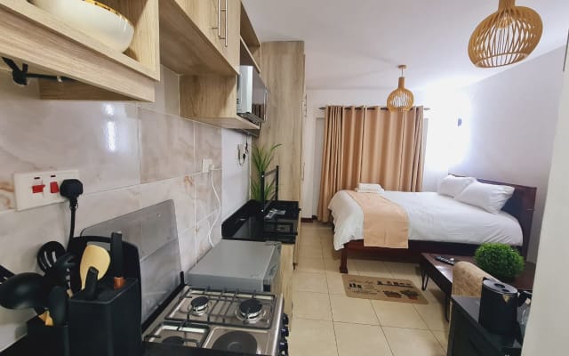 studio confortable, chic et élégant