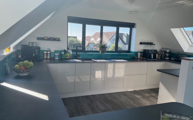 Modern refurbished house in quiet location close to the sea