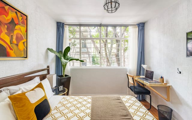 Sicheres und komfortables Zimmer in der Nähe von Reforma und Zona Rosa