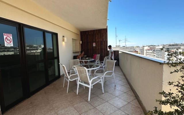 Gästezimmer in einer schönen Wohnung in Copacabana mit Pool auf dem...