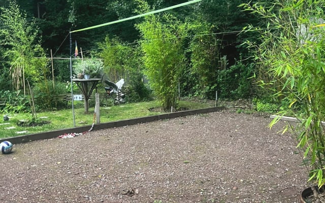 la cabane camping nature vintage caravan