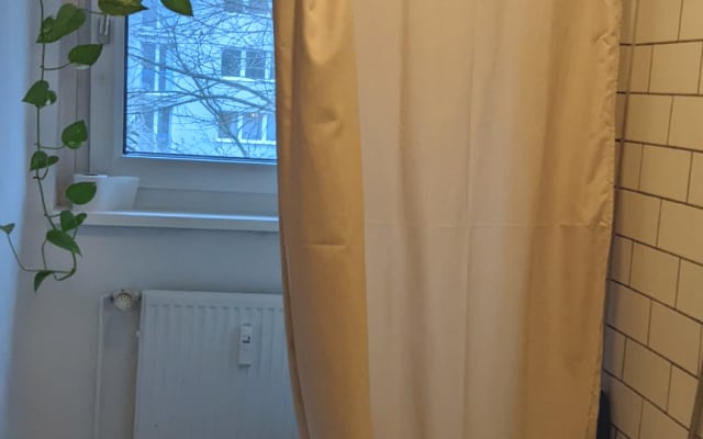 room in a cozy aprtment on the canal in berlin