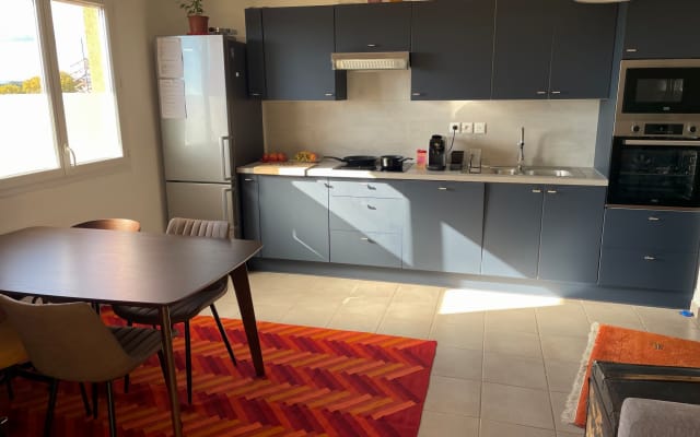 Superb bright apartment with terrace in Montpellier