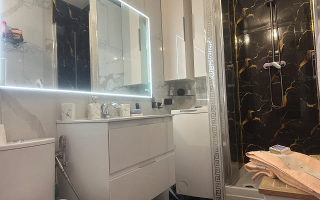 Magnificent studio in the heart of Paris on a quiet street.