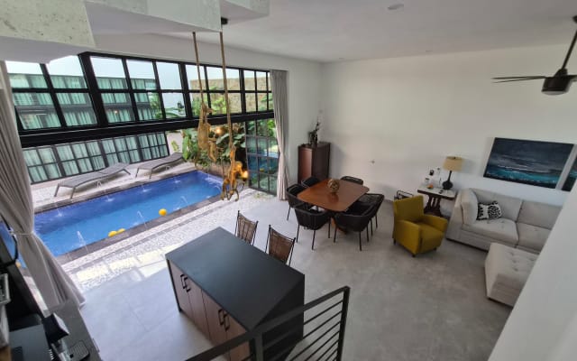 Schönes 2 BR/3 BA Gästehaus mit Pool