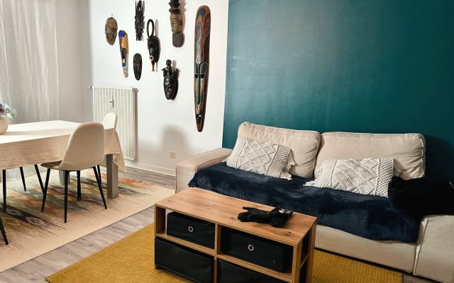 Chambre privée dans un appartement chic au centre de Colmar