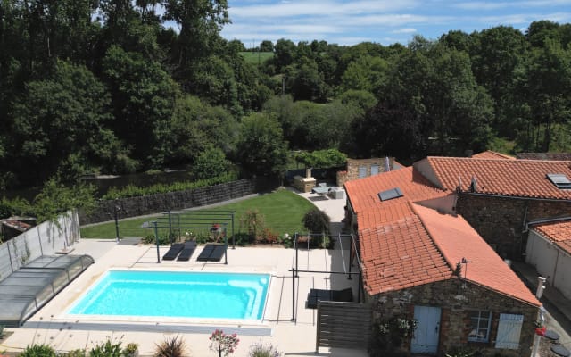 L'Aqual'Yon, Gästehaus für Naturisten.