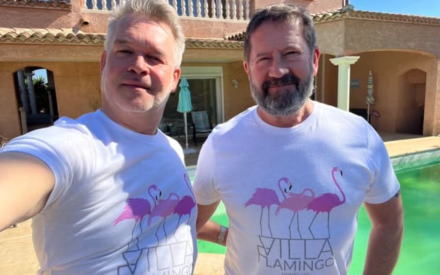Villa Flamingo - Gay b&b by the Mediterranean! Room: Pool