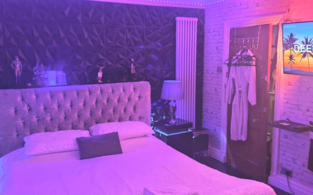 Elegante habitación privada con cama Super King muy cómoda + balcón