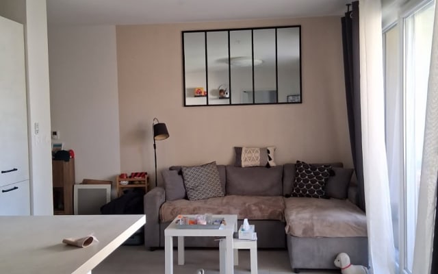 Secure 40 m2 apartment with indoor parking space.