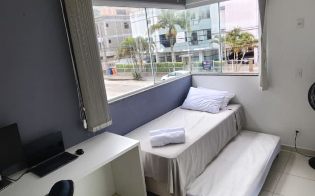 English beach apartment.