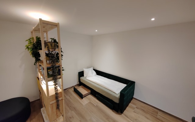 Studio-appartement confortable, central et partagé au cœur de Zurich.