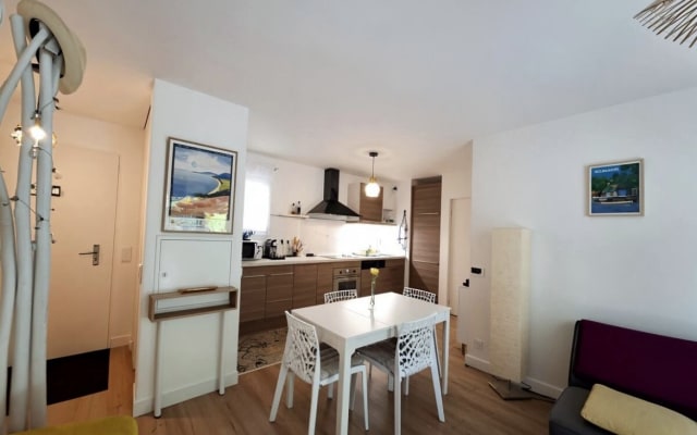Flat Lanton sur le bassin