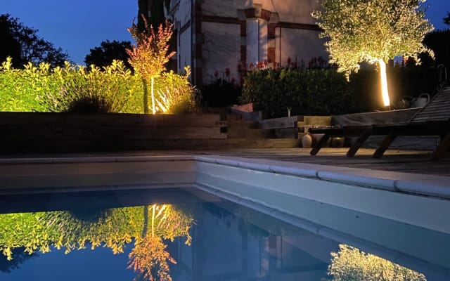Chambre de charme dans  maison de maître avec piscine chauffée