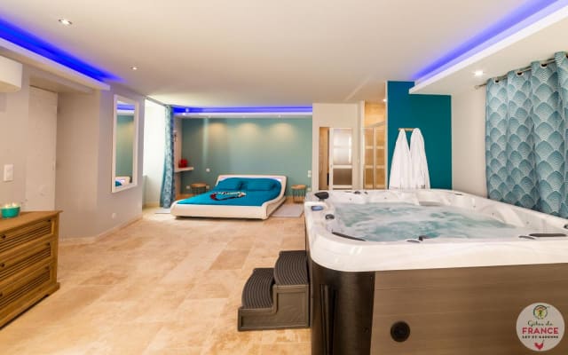 Das Blasenloft, Unterkunft mit eigenem Jacuzzi