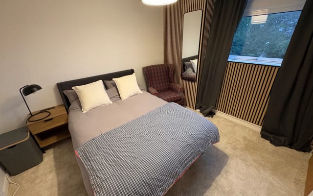 Spacious and peaceful apartment in the city.