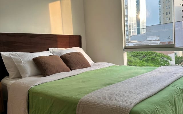 Quarto privado luminoso + casa de banho perto do oceano - Miraflores - Foto 5