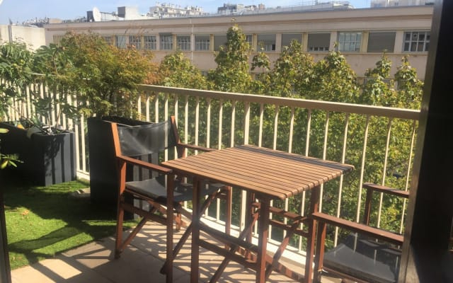 Wohnung, 73m2, 2 Balkone am Fuße des Butte aux Cailles