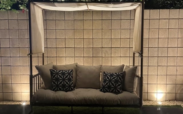 Alvaro's listing on misterb&b - Private back patio