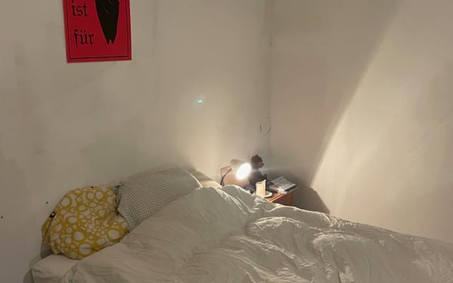 Chambre à louer au cœur de Vienne avec une grande bibliothèque