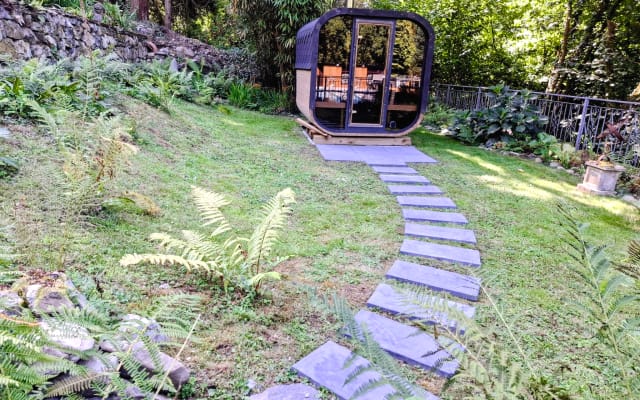 Private pool, hot tub & sauna. Perfect escape to tranquillity.