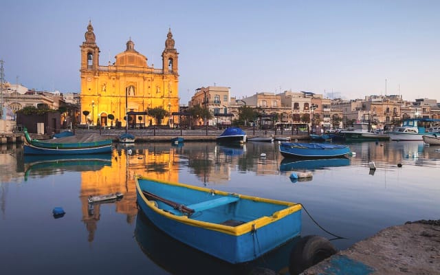 Apartamento escandinavo luminoso com vista para a Marina de Msida