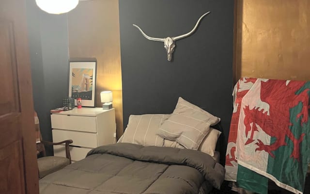 Doppelzimmer in einem Gemeinschaftshaus in Kanton.