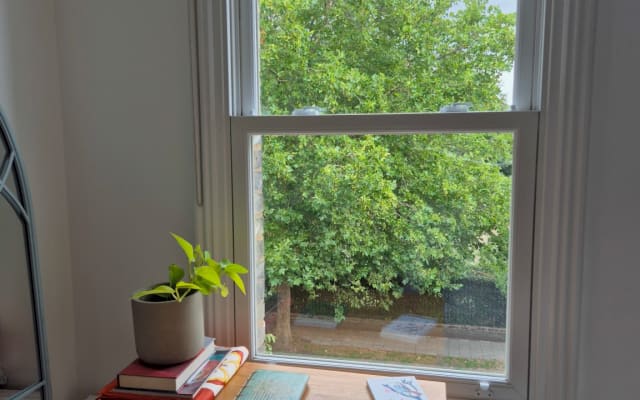 Cosy Zone 1 room with a beautiful London park view