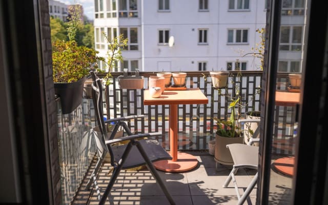 Privates Schlafzimmer - Stilvolle Wohnung nahe Nollendorfplatz (Katzen)