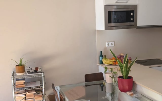 Helles und ruhiges Doppelzimmer im Herzen Barcelonas