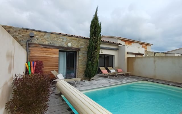 House rental with private pool in Cala Rossa - Porto-Vecchio