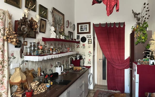 Casa de cuento en el centro de Praga
