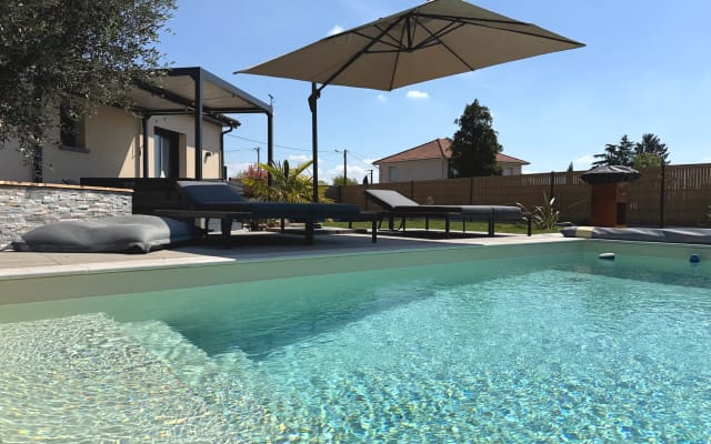 Quarto litoral do les2antho: spa e piscina
