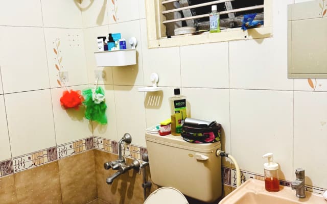 Manishs Inserat auf misterb&b - Badezimmer (Geysir/Duschkopf)