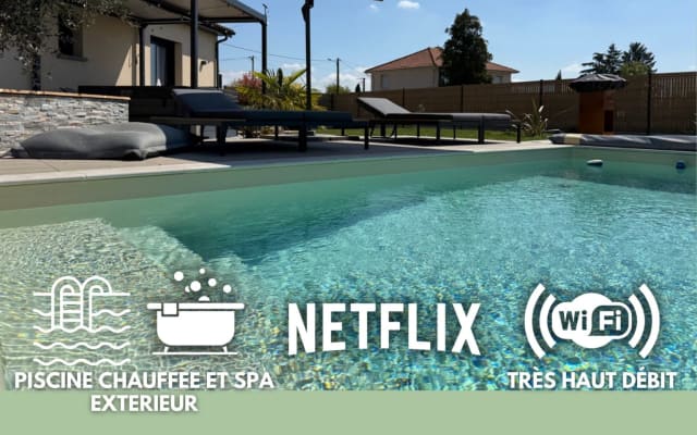 La suite Eucalyptus: spa e piscina riscaldata