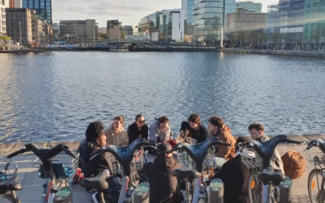 Éric's listing on misterb&b - also lovely area close to nature and its great surprises by the Grand Canal dock in one hand, and the River Liffey on the other hand 🌉🌉