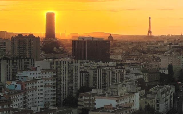 Beste Aussicht in Paris, 51 m2