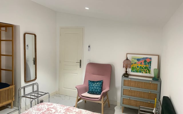 "Les jours heureux" Èze-sur-mer Belle chambre à côté de la plage d'Èze
