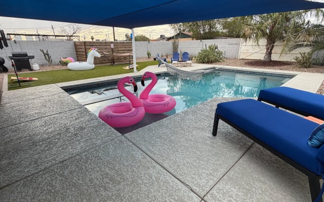 Beautiful master suite with your private patio and shared pool.  - Picture 22
