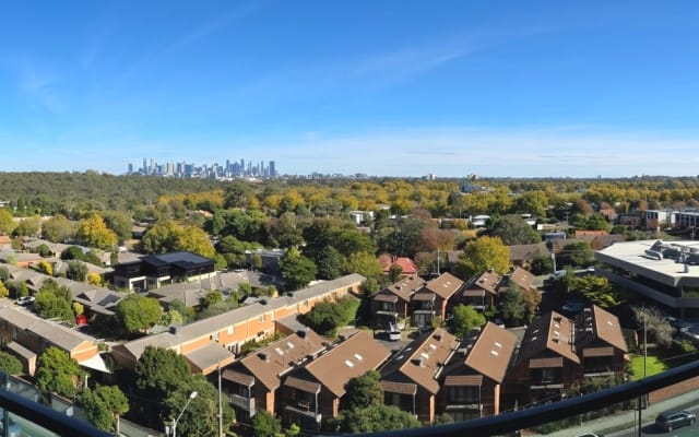 Blick auf die Skyline und Zugang zur Stadt Modernes Haus in Alphington - Foto 9