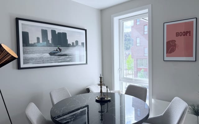 Einfaches Wohnen, helle, moderne und sonnige Wohnung in Bjørvika - Foto 4