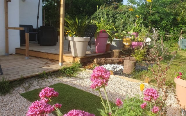 room in country house 15 min from naturist beach