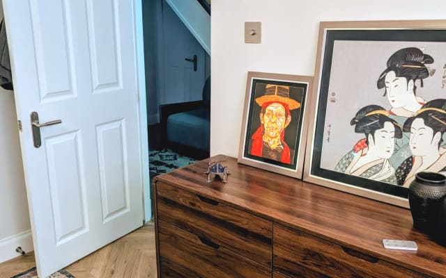 Comfortable double bedroom in Leith, Edinburgh