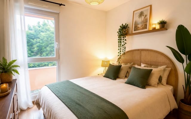 Suite bohème Bali | Cosy and exotic stay - Lyon - Picture 18
