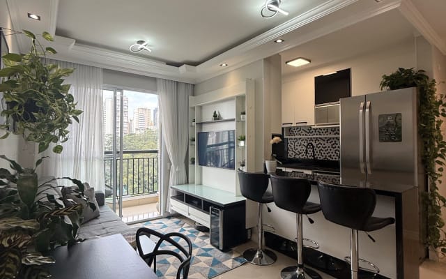     Moderno 2BR | Balcone, parcheggio, spazio di lavoro e pet friendly - Foto 19