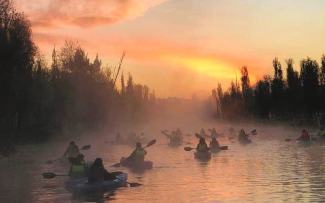 L'annuncio di Israel su misterb&b - Un piano romantico, diverso e molto "siamo una coppia avventurosa, ma con un abbigliamento curato", vi consigliamo un giro in kayak all'alba a Xochimilco. Pagaiare attraverso i canali mentre il sole sorge è perfetto per godersi la giornata con il proprio partner.