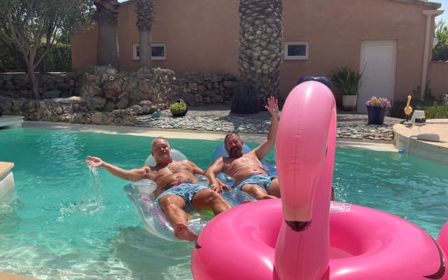 Villa Flamingo - schwules b&b am Mittelmeer! Zimmer: Plage